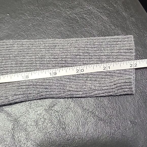 Express Women's Grey ribbed turtleneck size S preppy office career casual - Picture 10 of 10